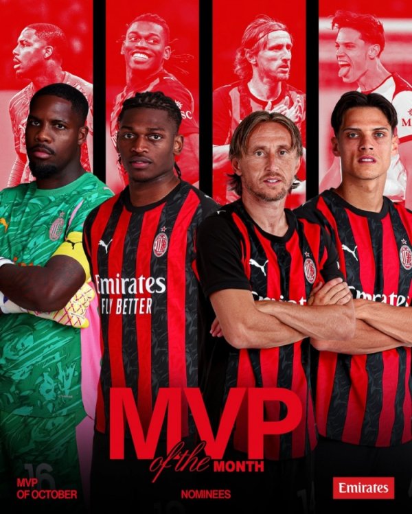 Milan chính thức liệt kê 4 ứng